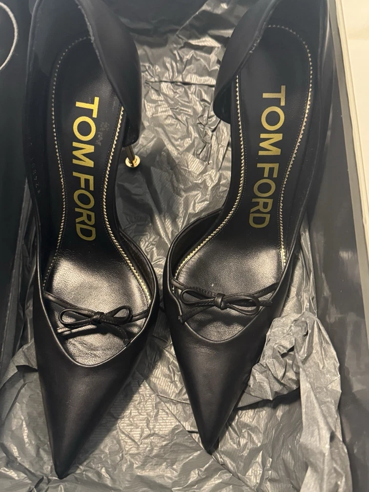 Tom Ford cuero negro Foto 4 de 4