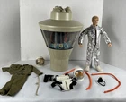 PRIVATE SALE. 1966 Vintage Hasbro GI Joe  Astronaut, Mummy, Team Helicopter.