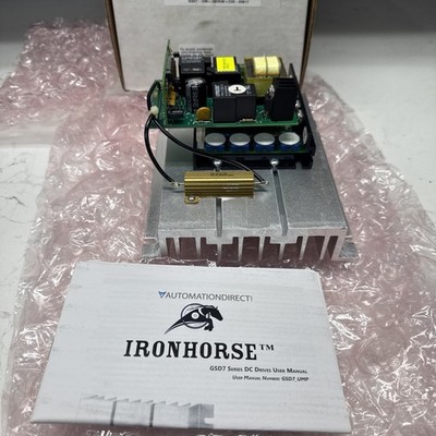 (BRAND NEW IN BOX) IRONHORSE AUTOMATION DIRECT GSD7-240-10CR30+C20 03817