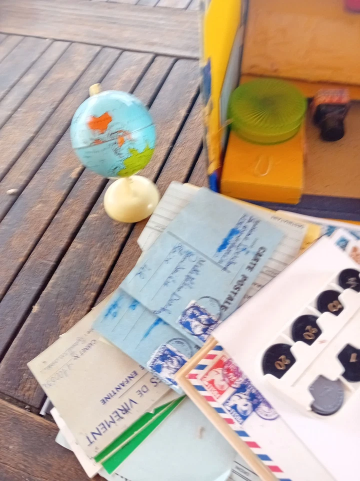 ancien Jeu/Jouet La Poste Enfantlne Transcar Paris des Années 50 - Photo 4/4