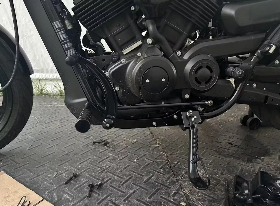 Controles delanteros de aluminio de 12" para Harley Street 500 750 Street Rod XG750A 17-20 Foto 2 de 4