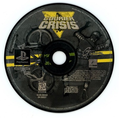 Courier Crisis (PS1 PlayStation 1, 1997) TESTED Resurfaced