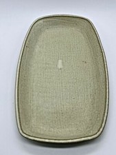Leisurecraft Rectangular Natural Coloured Stoneware Dish