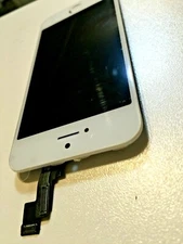 For iPHONE 5S LCD TOUCH SCREEN DIGITIZER DISPLAY APPLE ASSEMBLY WHITE