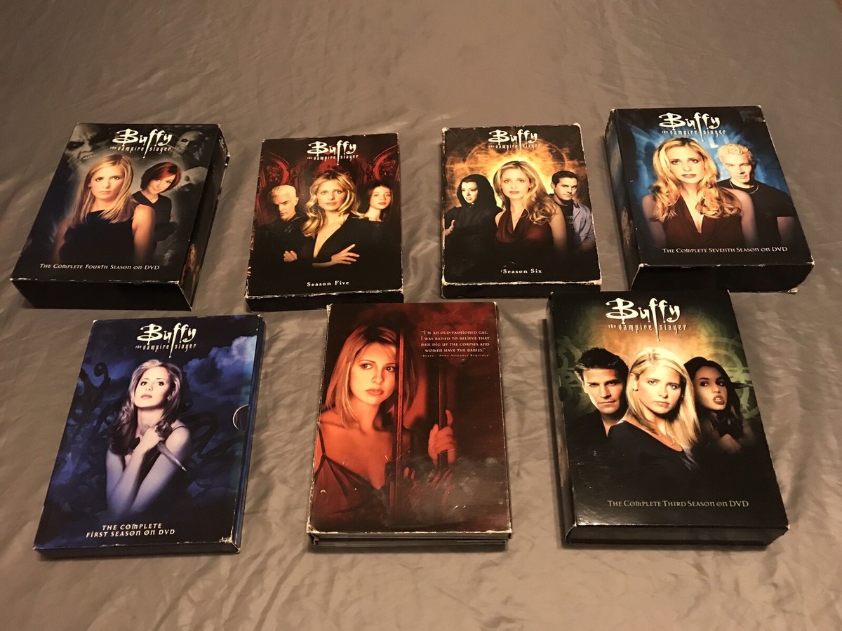 BUFFY THE VAMPIRE SLAYER COMPLETE SERIES SEASONS 1-7 DVDs BUFFY THE VAMPIRE SLAYER COMPLETE SERIES SEASONS 1-7 DVDs