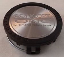 Concept One Wheels Silver Black Custom Wheel Center Cap Caps1 220 400 01 25