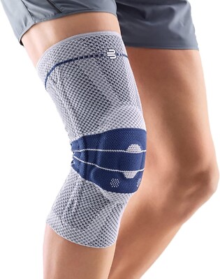 Kniebandage Bauerfeind GenuTrain Farbe Grau SIZE 1
