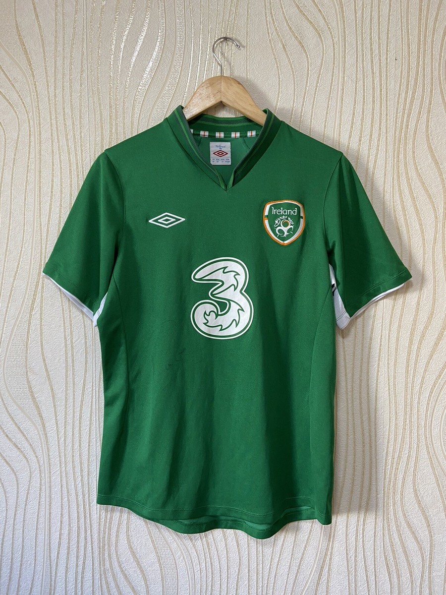 ウェア 00's UMBRO Soccer Ireland Game Shirt IRELAND 2000 2001 HOME FOOTBALL SHIRT SOCCER JERSEY LONG