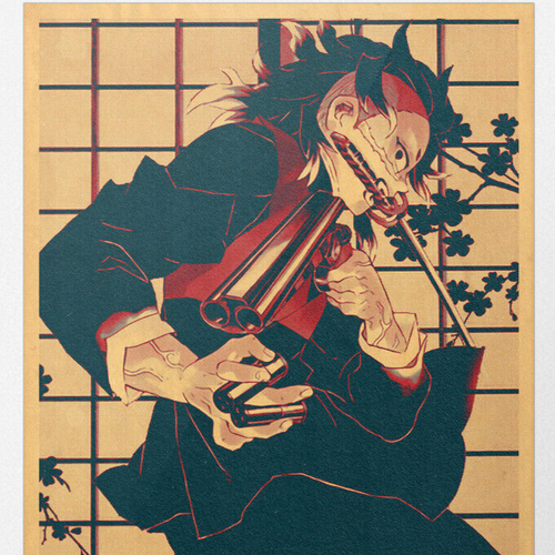 Genya Shinazugawa - Demon Slayer Anime Manga - 11x17 Glossy Poster wallart - Picture 2 of 3