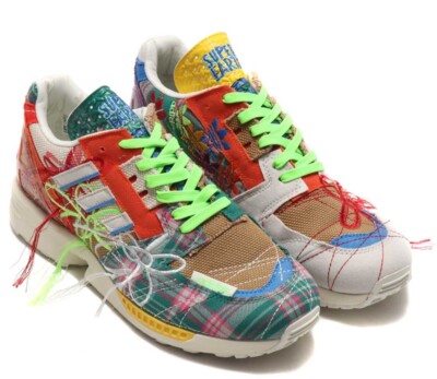 Adidas ZX 8000 Superearth x Sean Wotherspoon Off White/Blue Adidas ZX 8000 Superearth x Sean Wotherspoon Off White/Blue