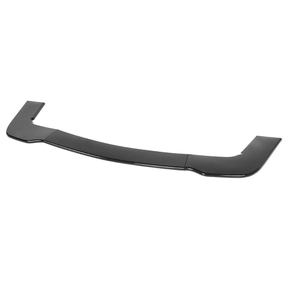 Alerón divisor de labios parachoques delantero de fibra de carbono para Dodge Challenger SRT 2012-22 Foto 3 de 4