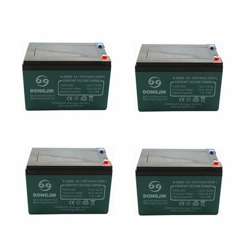 12V/12Ah/10HR 6-DZM-12 Lead Acid Battery For E-Bike ATV Quad Go Kart Scooter  - Picture 2 of 14