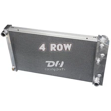 4Row Aluminum Radiator FIT 68-73 Chevy Chevelle,68-77 El Camino,68-85 GM 28"Core