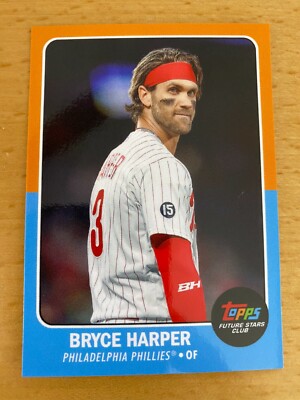 2021 Topps Future Stars Club December Award Winners Bryce Harper #2