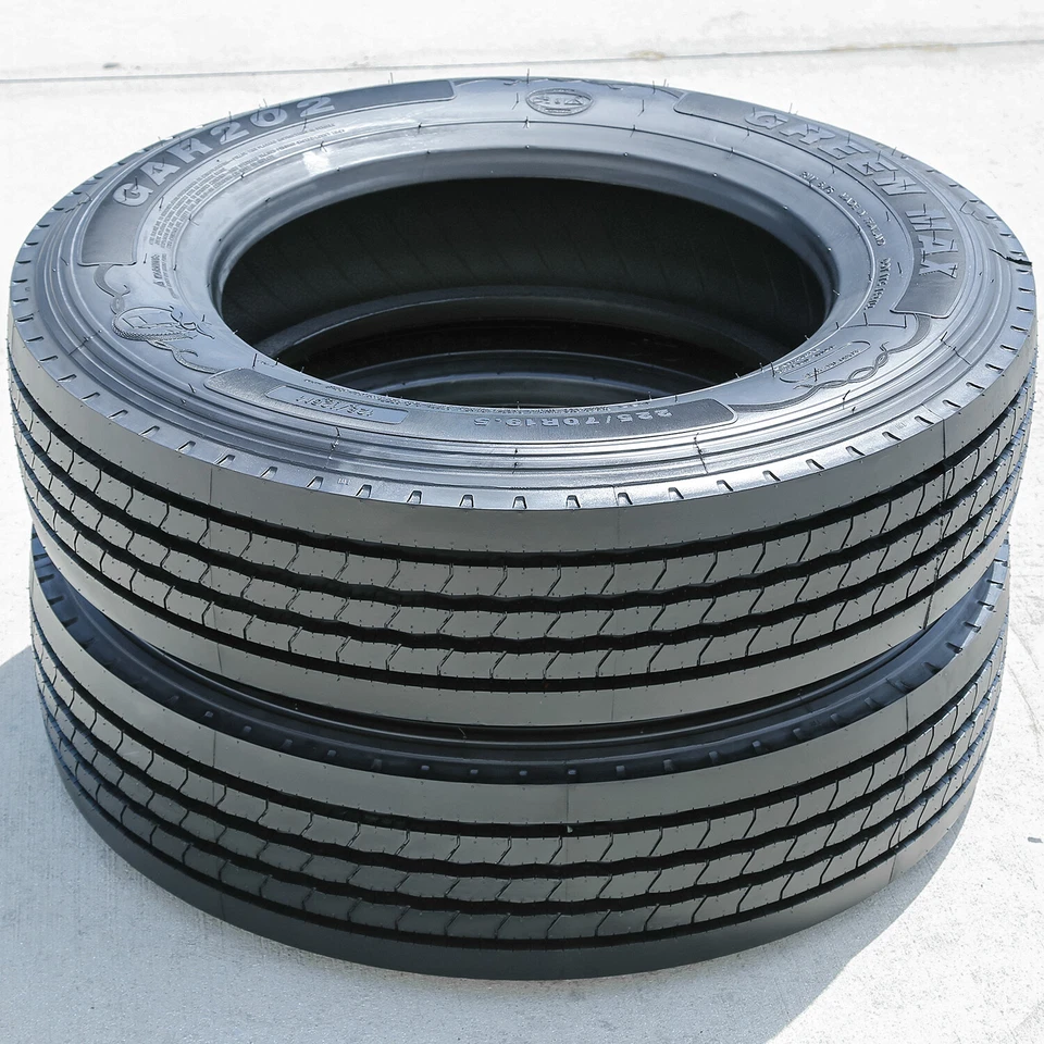 2 Tires Green Max GAR202 225/70R19.5 Load G 14 Ply All Position Commercial - Изображение 2 из 4