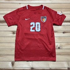 Nike Dri-fit Premier Club Dallas Texans Soccer Jersey Size Youth Large Red #20