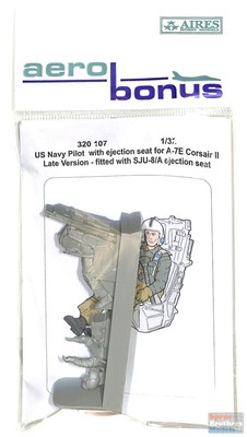 ARSAB320107 1:32 AeroBonus A-7E Corsair II US Navy Pilot with Ejection Seat