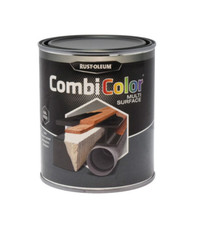 Rust-Oleum CombiColor Multi-Surface  RAL9005 - Jet Black- Size  750ml- satin