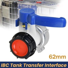 IBC Adapter Klappenhahn Tank Container Auslaufhahn 62mm Wasserhahn Zubeh&ouml;r DE
