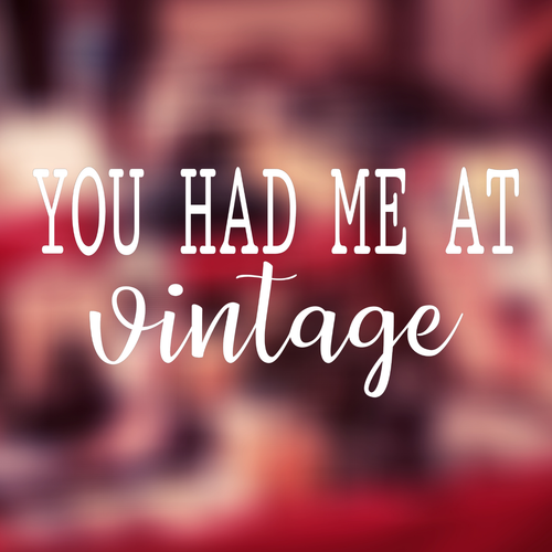 You Had Me at Vintage Decal Sticker Car iPad Tumbler Laptop Water bottle - 第 1/3 張圖片
