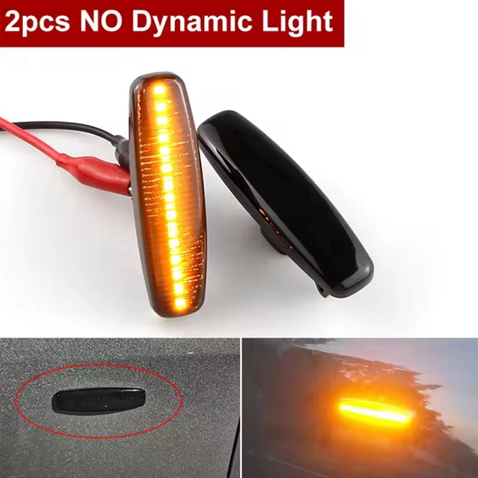 Luz marcadora lateral LED con lente ahumada para Nissan Pathfinder/Infiniti M35 M45 G35 G37 Foto 2 de 4