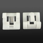 <!--F#f_0-->10 Window Belt Moulding Clip White Nylon Retainer A17981 91510-SR3-003 For Honda<!--F/-->