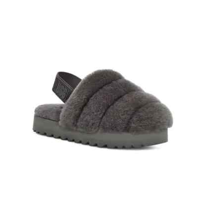 NIB UGG Super Fluff Slippers women size 7