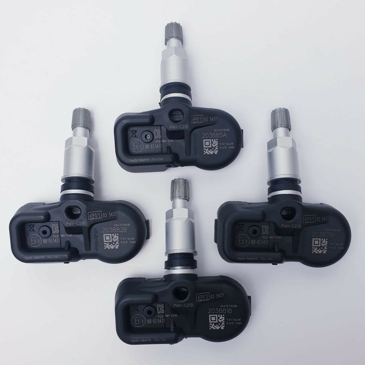4x Tire Pressure Sensor TPMS 42607-02031 For Toyota Camry, Corolla, Prius - PMV-C210