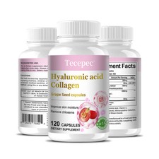 Marine Collagen 1000mg with Hyaluronic Acid Vitamin C - Skin Bones Joints