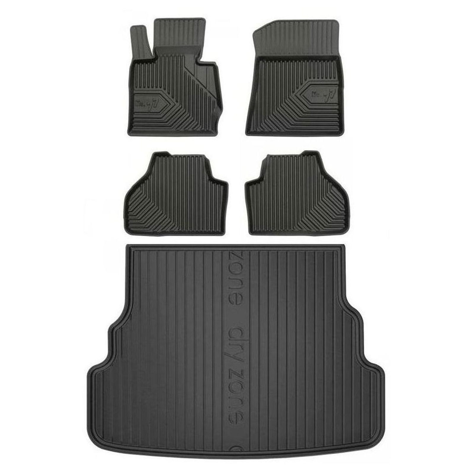 Ensemble tapis de sol et coffre BMW X3 F25 2010-2017 en TPE Frogum