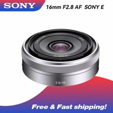 Sony E 16mm F2.8 AF Wide Angle Lens f/Sony E-mount Autofocus Prime Camera