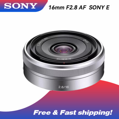 Sony E 16mm F2.8 AF Wide Angle Lens f/Sony E-mount Autofocus Prime Camera