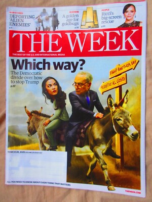 The WEEK magazine / March 28, 2025 edition / NEW /