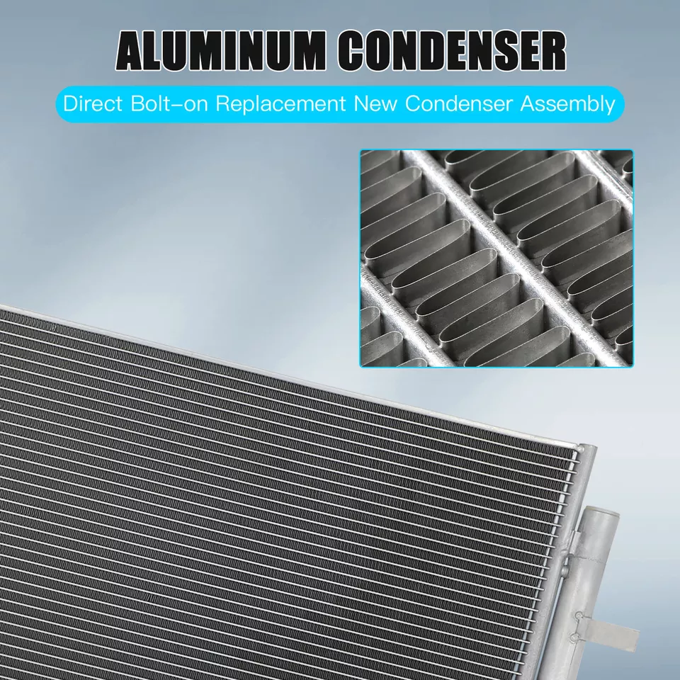 Condensador de aire acondicionado para Ford Transit 2015-2019-150 Transit-250 Transit-350 HD 4459 Foto 3 de 4