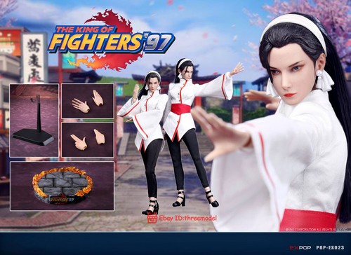 Figura de acción POPTOYS EX023 escala 1/6 KOF97 Chizuru Kagura en stock usada - Imagen 13 de 13