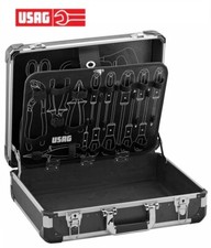 USAG 002 JMV VALIGIA PORTAUTENSILI VALIGETTA 3 PANNELLI CHIUSURA A CHIAVE VUOTA