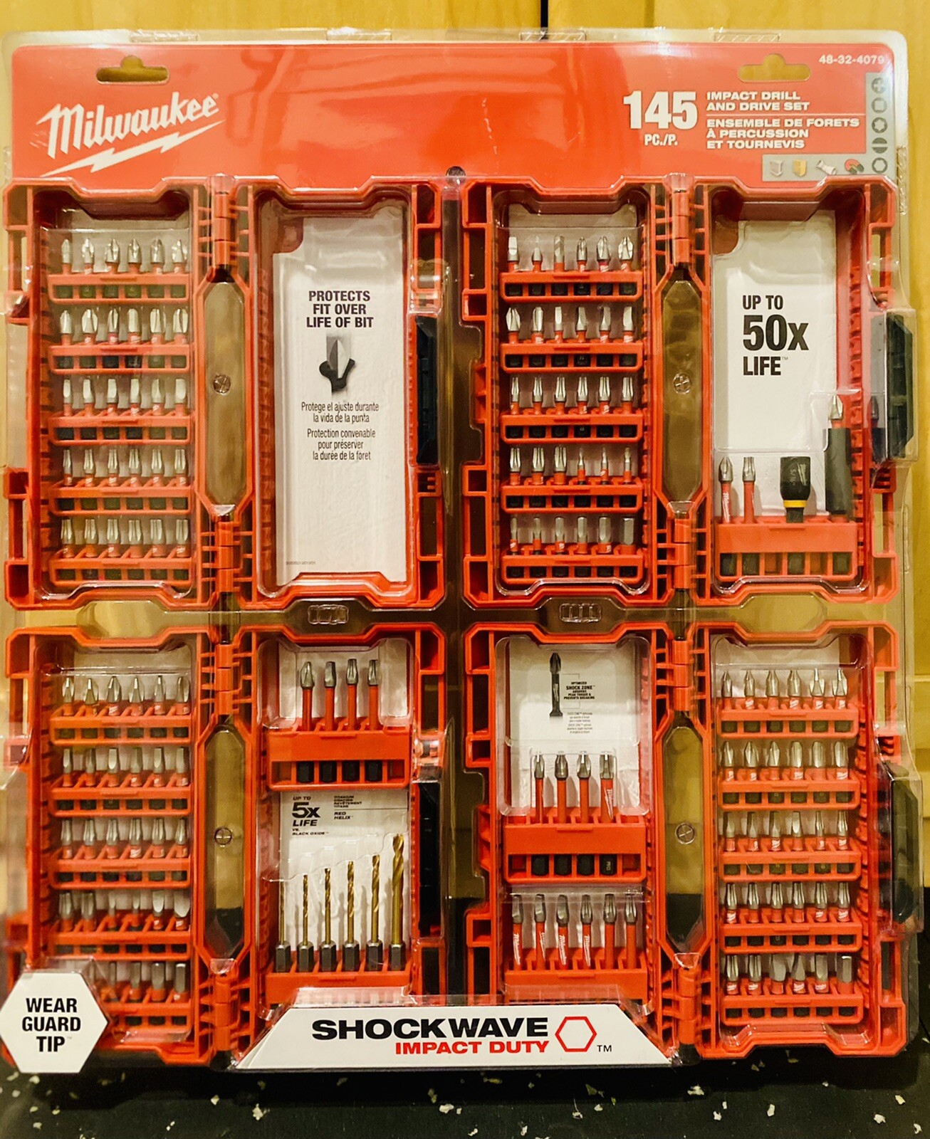 Milwaukee Shockwave Impact Steel Drill 
