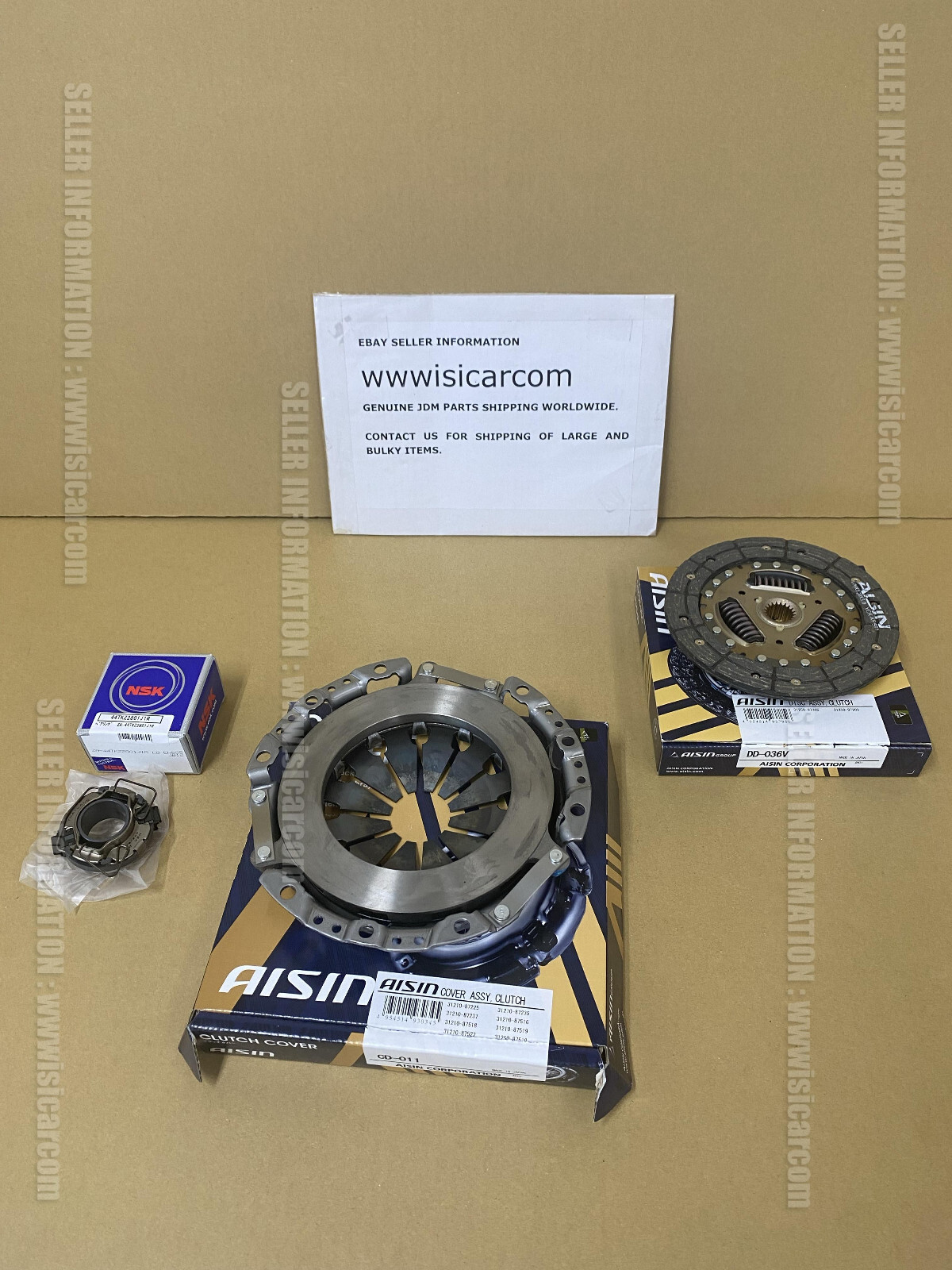 AFTERMARKET AISIN CLUTCH KIT FOR DAIHATSU MOVE L900S L910S L902S mini car parts