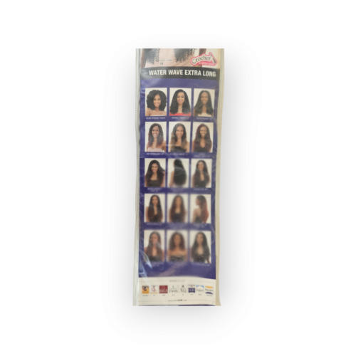 Freetress 24 Inch Color 4 Dark Brown Water Wave Crochet Synthetic Hair Long - Picture 7 of 7