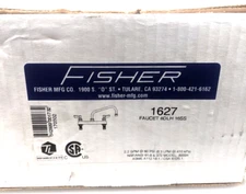 Fisher 1627 Faucet Deck Mount 8" Centers 16" Swing Spout