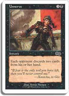 Unnerve Battle Royale PLD Black Common MAGIC THE GATHERING MTG CARD  ABUGames