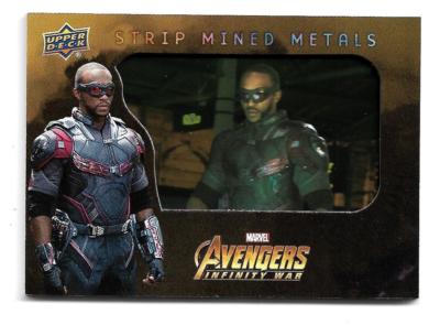 Marvel’s Avengers： Infinity War 2018 Upper Deck Marvel Avengers Infinity War Strip Mined Metals