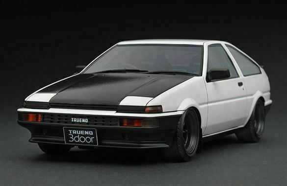 Ignition Model 1 18 Toyota Sprinter Trueno Ae86 3door Gtv White Resin Ig1056 For Sale Online Ebay
