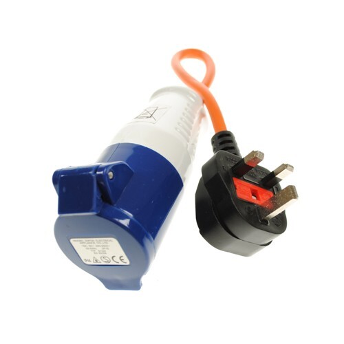 Maypole UK Hook Up Adaptor 230V Mains Conversion Plug Camping Caravan Motorhome