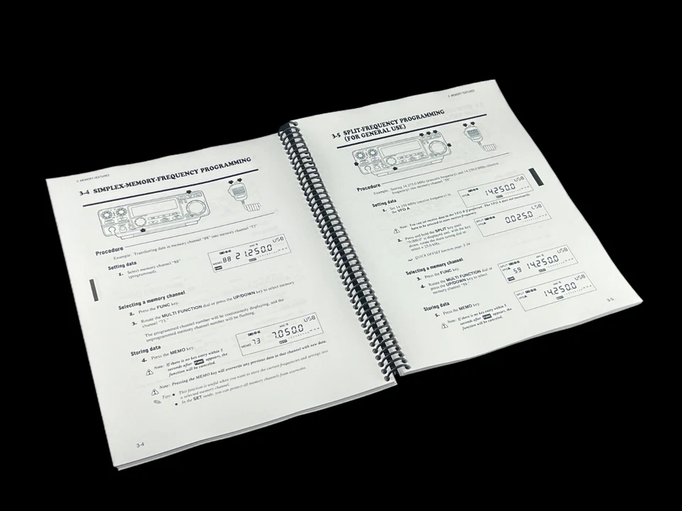 Alinco DX-70 Transceiver Instruction Manual 103 Pages Operating Guide Coil Bound - Image 2 of 4