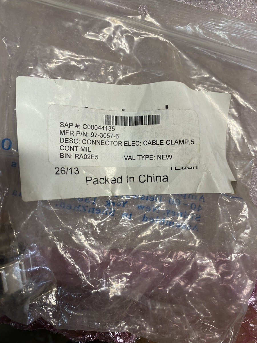 Amphenol 97-3057-6 Circular Connector Cable Clamp AN3057 Military