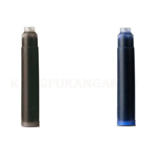 SALE - Fountain Pen Ink Cartridges Refills Standard Euro Size BLACK RED BLUE - Picture 4 of 8