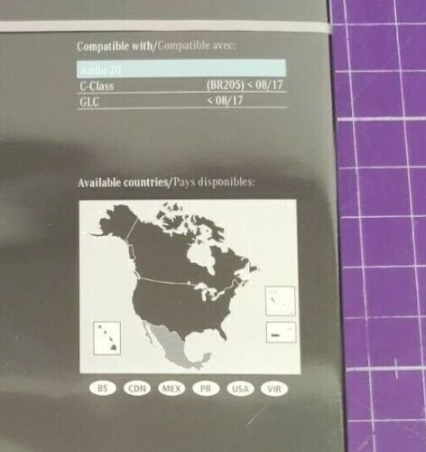 2020 Mercedes-Benz SD A2139065607 GPS Navigation North Amerika _0,1_6 - Bild 2 von 4