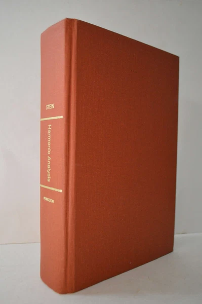 Harmonic Analysis Real-Variable Methods, Orthogonality, Oscillatory Integrals ..