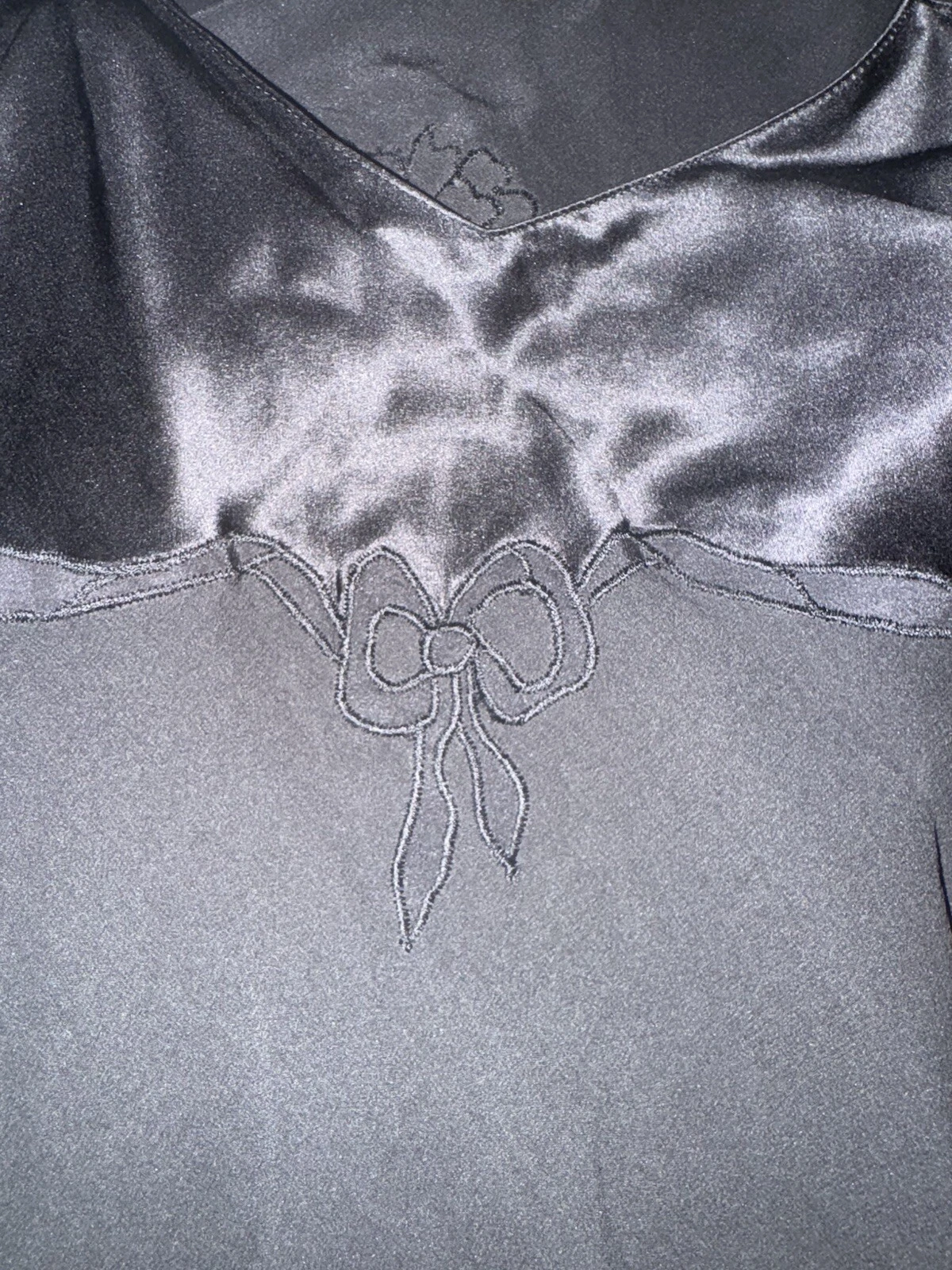 UNDERCOVER Abito slip nero Victoria’s Secret 1999 nuovo senza etichette vintage Medium